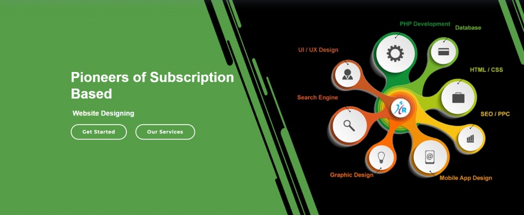 Subscription based Website Designing and Development service