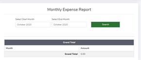 Monthly Expense Report - Management Reporting - ERP Module – Trading ERP - Enterprise Resource Planning System